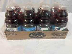 lot 176 image: 8x 46oz Ocean Spray Cranberry Juice