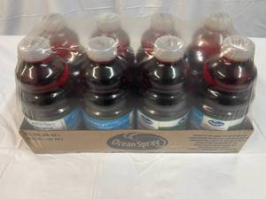 lot 179 image: 8x 46oz Ocean Spray Cranberry Juice
