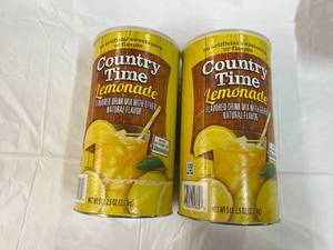 lot 188 image: 2x 5.25lb Country Time Lemonade