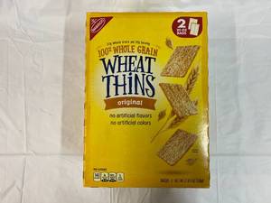 lot 207 image: 2x 20oz Bags Wheat Thins