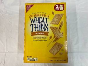 lot 210 image: 2x 20oz Bags Wheat Thins