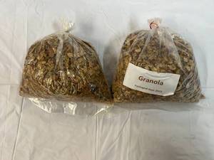 lot 227 image: 2x 2lb bags Sun Ridge Farms Keto Granola wBlueberries Packaged Sept 2023
