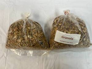 lot 229 image: 2x 2lb bags Sun Ridge Farms Keto Granola wBlueberries Packaged Sept 2023