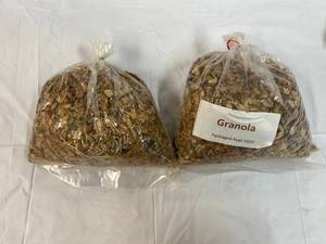 lot 230 image: 2x 2lb bags Sun Ridge Farms Keto Granola wBlueberries Packaged Sept 2023