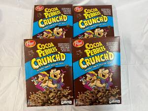 lot 250 image: 4x 11.5oz Cocoa Pebbles Crunch Cereal