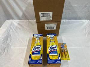 lot 283 image: 2x 16(2 Refills pack)& 2 Spray Bottles  Lysol Smart Cleaner