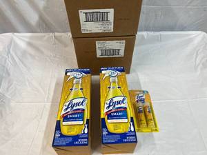 lot 284 image: 2x 16(2 Refills pack)& 2 Spray Bottles  Lysol Smart Cleaner