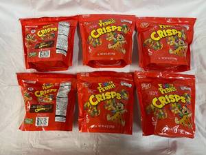 lot 301 image: 6x 6oz Bags Fruity Pebbles Crisps