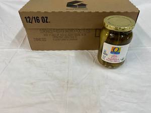 lot 312 image: 12x 16oz Organics Kosher Sandwich Pickle Slices