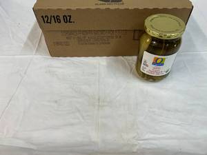 lot 313 image: 12x 16oz Organics Kosher Sandwich Pickle Slices