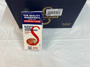 lot 319 image: 12x 32oz cartons Swanson Beef Stock  112023