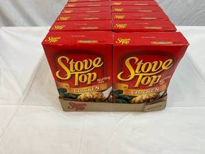 lot 322 image: 12x 6oz Boxes Chicken Stove Top Stuffing