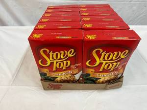lot 323 image: 12x 6oz Boxes Chicken Stove Top Stuffing