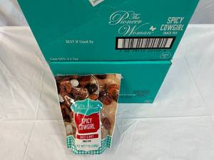lot 339 image: 2x 4-7oz Bags Spicy Cowgirl Snack Mix Best by 09022023