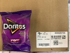 lot 364 image: 72x 1oz bags Doritos Spicy & Sweet Chilli Chips