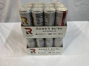 lot 173 image: 2x 12Pack Rowdy Power Burn-Watermelon