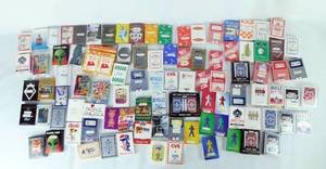 Lot of 96 Various Vintage Playing Cards with Easily Removable Archive Numbers
