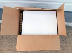 Lot of White Mounting Board Sheets