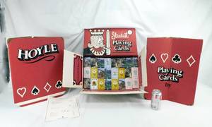 Vintage Stardust Store Display Includes 144 Playing Card Decks and Stand