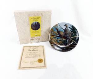 Vintage 1983  Mourning Doves by David Maass Limited Edition Numbered Collectible Plate