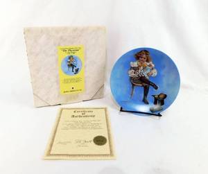 Vintage 1984 The Physican by Maud Humphrey Limited Edition Numbered Hoyle Products Collectible Plate