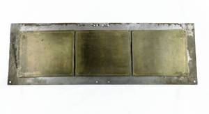 Vintage Border Brass Embossing Plate