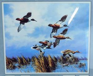 Vintage David Maass Late Comers Postal Commemorative Framed Print