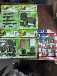 lot 23 image: 5-Sets Of Action Figure Accessories