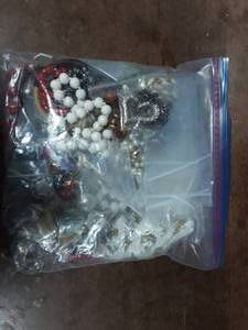 lot 67 image: 1-Gallon Bag Of Bulk Jewelry