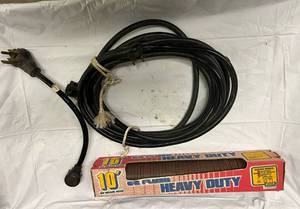 lot 168 image: 30AMP RV Cables & 10 RV Drain Hose