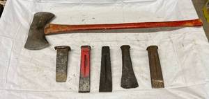 lot 183 image: 5 Wedges & Axe