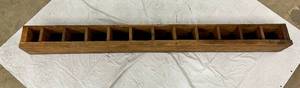 lot 188 image: Wooden Compartment Box