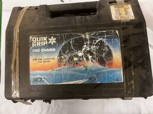 lot 112 image: Quick Grip Tire Chains
