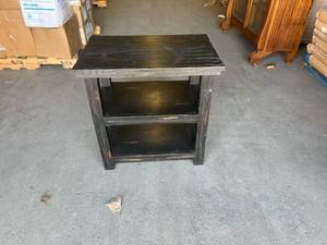 lot 213 image: Black SideEnd Table