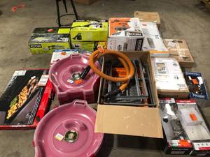 lot 45 image: Lot of Assorted Tools and Hardware Various Models and Conditions  Customer Returns See Pictures
