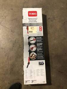 lot 10 image: Toro 51870T 60V Brushless Pole Saw Customer Returns See Pictures