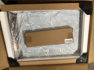 lot 19 image: VEVOR 18 in. W x 23.2 in. H x 23.1 in. D Outdoor Kitchen Stainless Steel Triple BBQ Access Drawers with Chrome Handle  Customer Returns See Pictures