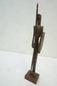 lot 15 image: Wooden Knight