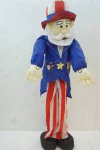 lot 80 image: Standing Uncle Sam