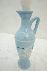 lot 85 image: Liquor Decanter Light BlueWhite