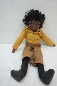 lot 95 image: Vintage 1973 Lester ventriloquist Doll