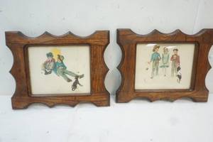 lot 128 image: 2 Norman Rockwell Pictures