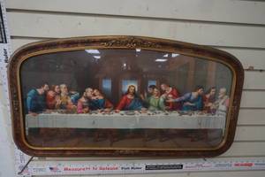 lot 136 image: Vintage Picture of The Last Supper