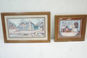 lot 146 image: 2 Picture of Duck Scenes