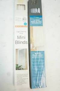 lot 160 image: 2 NEW  Window Mini Blinds