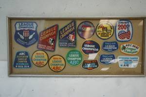 lot 217 image: Vintage Bowling Patches