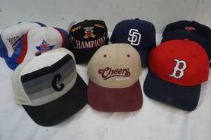 lot 226 image: Variety of Sport Hats
