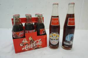 lot 238 image: Vintage Coke Cola Bottles