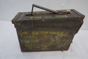 lot 261 image: Vintage Ammo Can