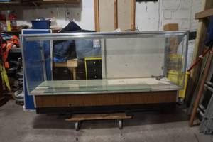 lot 296 image: Glass Display Cabinet
